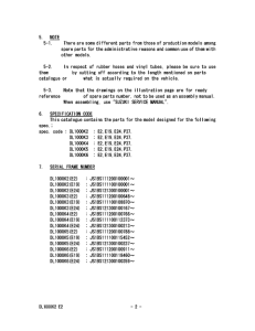 DL1000 Catalog preface