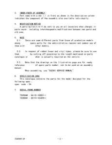 TS50 Catalog preface