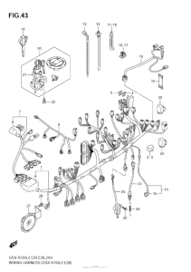 GSX-R750 Wiring Harness (Gsx-R750 L2 E28)