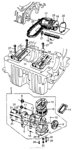C72 Oil pump + oil filter