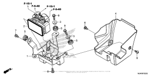 CB500F (ABS) Модуль ABS
