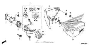 VT750C2B Side cover (1)