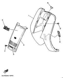 SH50 Ветровое стекло