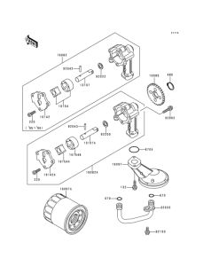 KLE500 Масляный насос