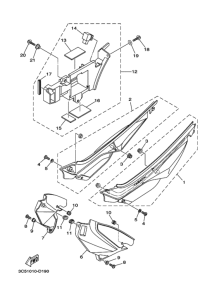 XT250 ｻｲﾄﾞｶﾊﾞｰ