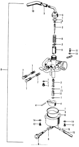 Z50A Carburetor k5-k6