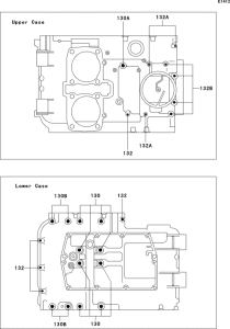 EN500 Болты крепления картера