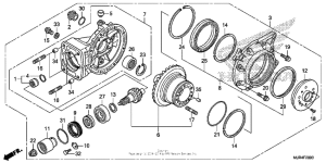GL1800C Редуктор