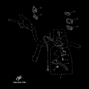 YN50 Interruptor  manillar&palanc