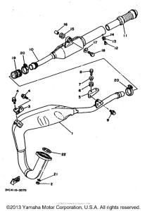 RT180G Выхлопная система