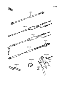 AR80-II Тросы управления
