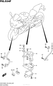 GSX-R1000 Body Electrical (Gsx-R1000Al7 E33)