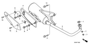 NHX110 Глушитель