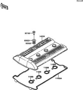 ZG1000 Крышка головки цилиндров