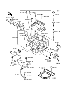  Головка цилиндров