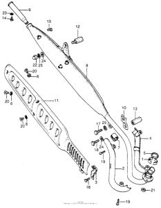 CT70 Глушитель
