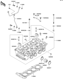 ZG1000 Головка цилиндров