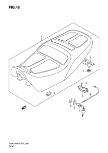 GSX1400 Пружина