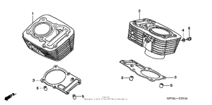 VT600C Цилиндры
