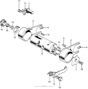 Z50A Вилка переключения передач