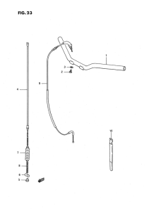 JR50 Руль -тросы