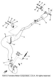  Выхлопная система