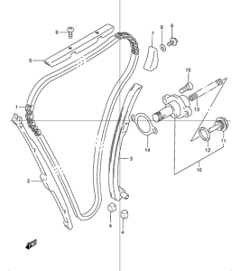GSX1200 Держатель направляющей