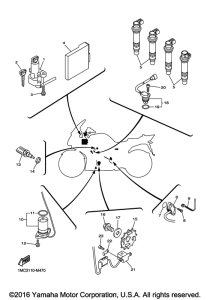 FJR1300A Электрика 1
