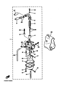 SH50 SH50W Carburetor assy