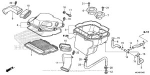 GL1800 Воздушный фильтр