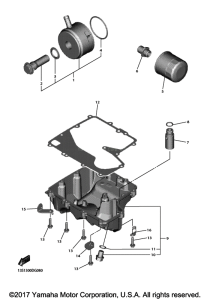 YZF-R6 Масляный фильтр