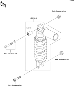 ZR1000 Shock absorber(s)(c9f)