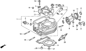 CH80 Головка цилиндров