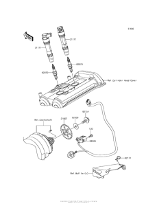 KLE650 Система зажигания
