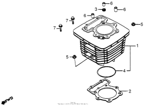 XR500 Цилиндры