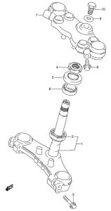 RF900 Траверса нижняя