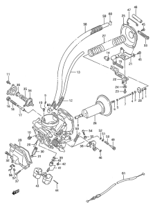 VS1400 Carburetor assy