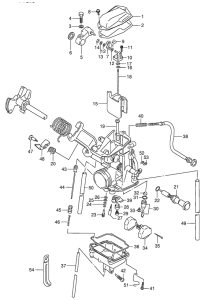 DR350 Carburetor assy