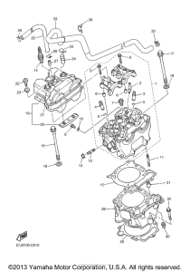 WR450F Цилиндры