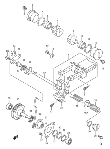 RM250 Клапан выхлопа