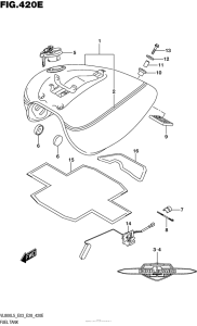 VL800B Fuel Tank (Vl800Tl5 E33)