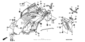ST1300 Задний бампер