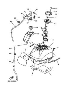 XP500 ﾌﾕｴﾙﾀﾝｸ