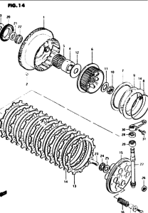 GS1100 Бендикс