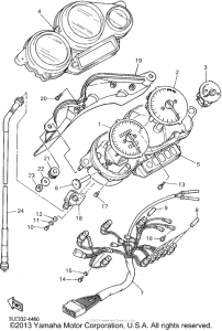 FZR1000GC Приборы
