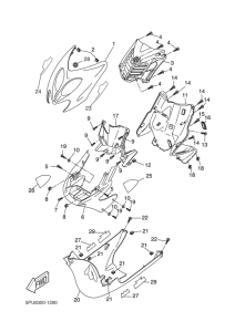 YQ50L Ветровое стекло