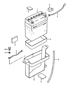 GT250 Аккумулятор