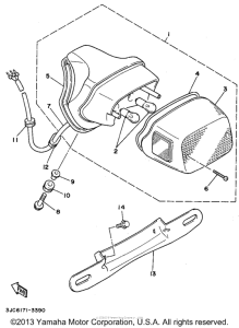 XV535GC Фонарь