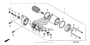 VFR1200F (DCT) Стартер