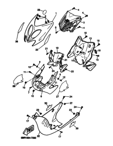 YQ50 Щиток облицовочный